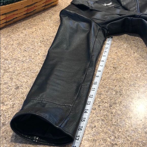 Wilsons Maxima Leather Jacket Black Size Medium - Picture 11 of 17